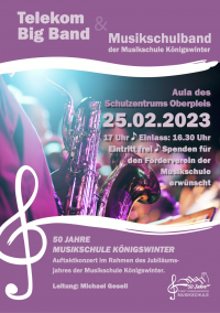 Konzert der Telekom Big Band & der Musikschulband