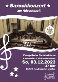Barockkonzert zur Adventszeit
