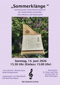 Sommerkonzert Veeh-Harfen